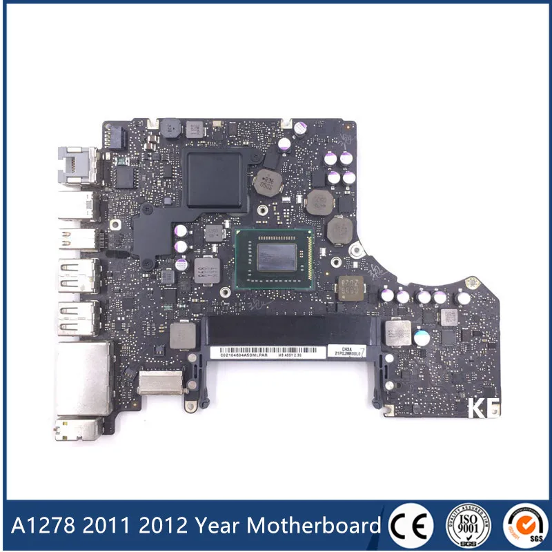 

Wholesale A1278 2012 2011 Year laptop Motherboard For Macbook Pro 13" i5 i7 Logic Board 820-3115-B 820-2936-A 820-2936-B