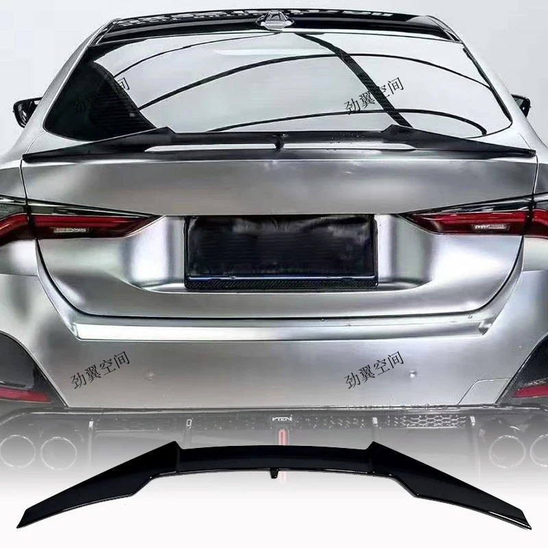 Suitable for BMW 4 Series 2-door G22 modify VTEN Style Carbon fiber Rear Spoiler Trunk wing   real carbon fiber carbonSpoiler