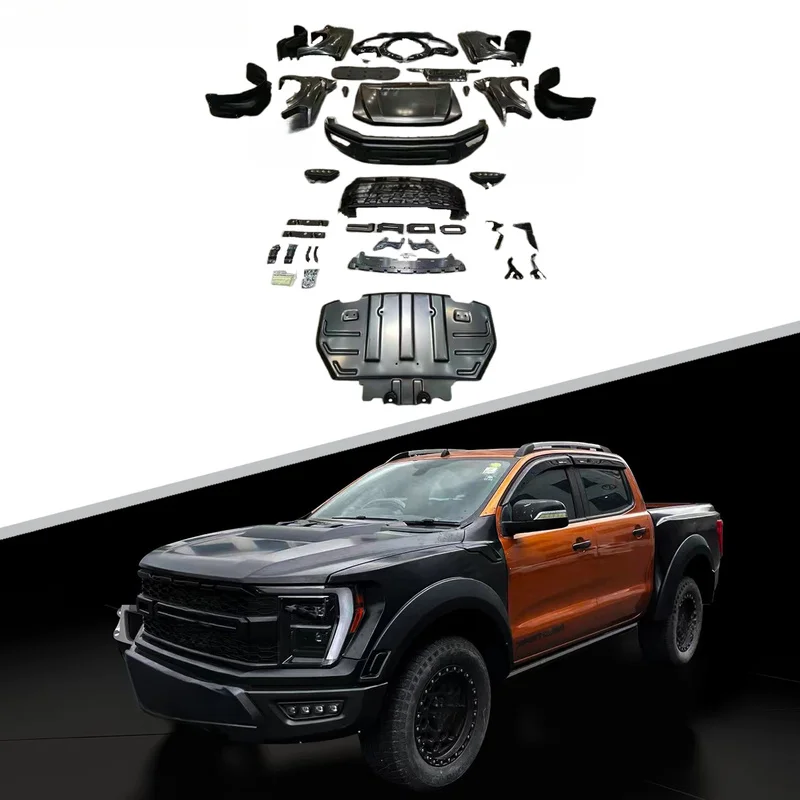 High Quality Body Kit For 2012-2021 Upgrade To 2022 Raptor Style Pickup Mod Parts