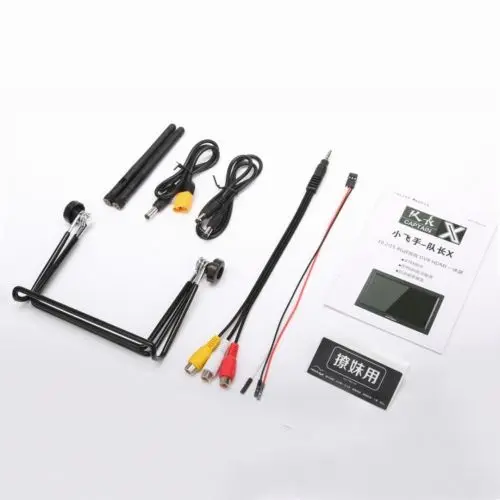 Hawkeye Captain X FPV 10,2 polegadas 1000lux 4,9G 5,8G 6GHZ Receptores duplos HDMI Inpu para drones/modelo Rc