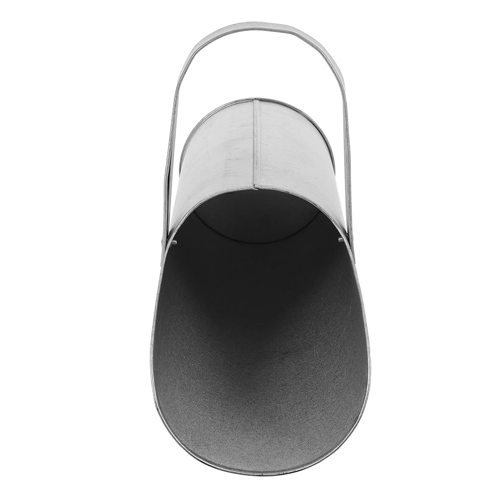 قمع صب الخرسانة أداة معدنية من الحديد موقع البناء المحمول دلو رماد الرمل أدوات ثانوية تجصيص فعال #2