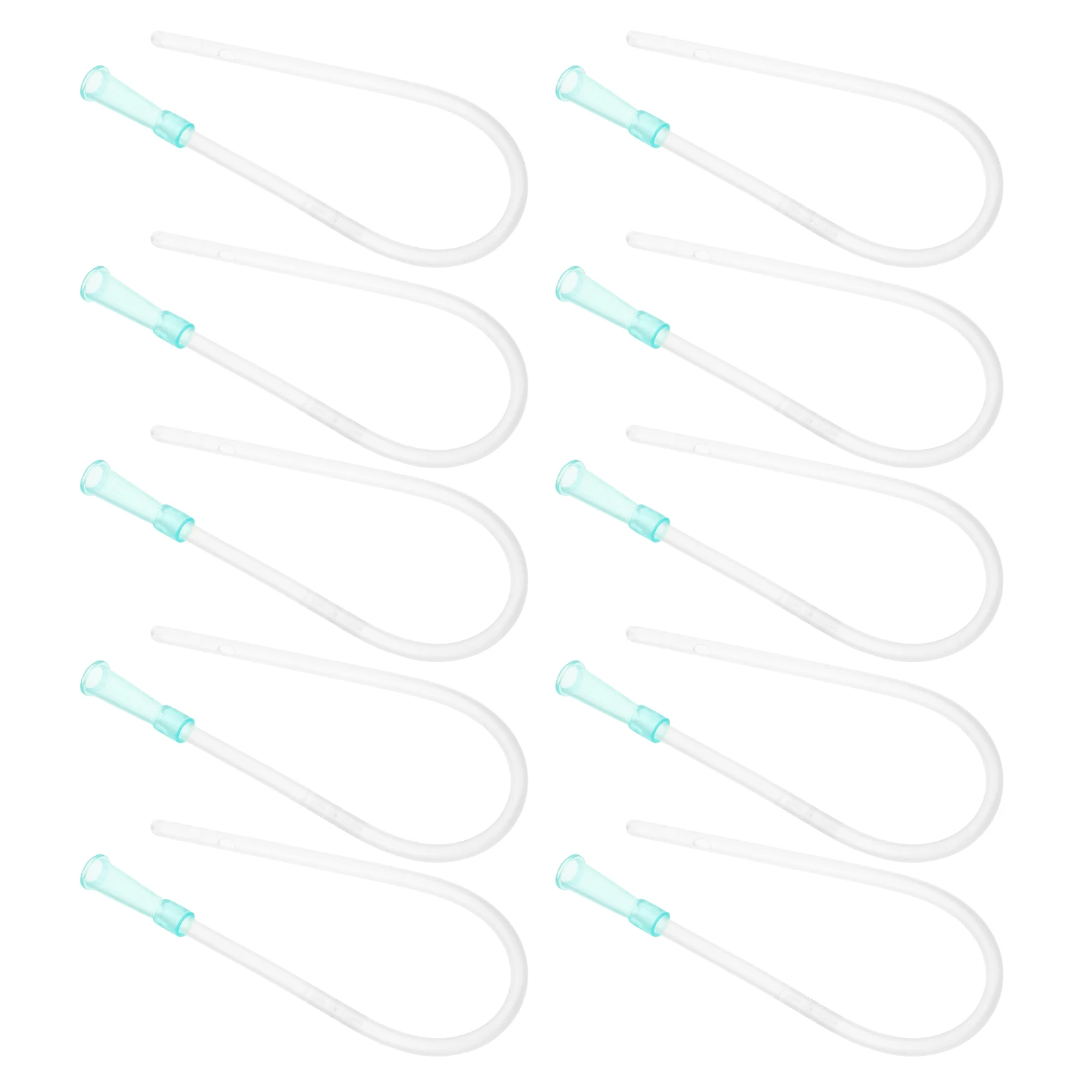 

50pcs Wash Clear Pipe Clear PVC Colon Tubing Enema Supplies Flexible Hose Replacement Kit Colon Tube Plastic Pipe