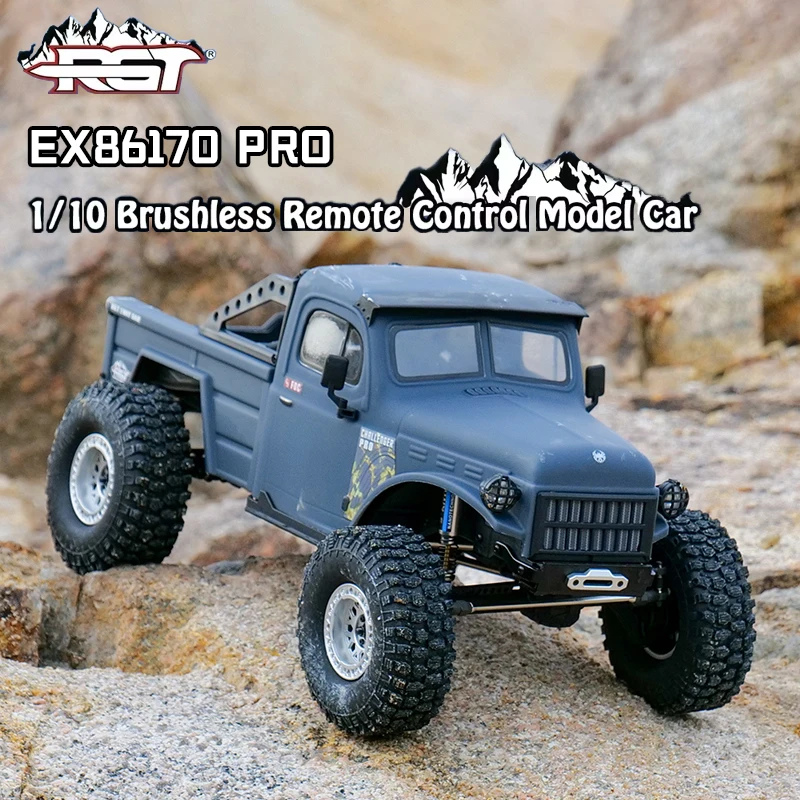 

RGT Challenger EX86170 PRO 1/10 МАСШТАБ FOC POWER пульт дистанционного управления полноприводный внедорожник для скалолазания радиоуправляемая машина игрушка без батареи