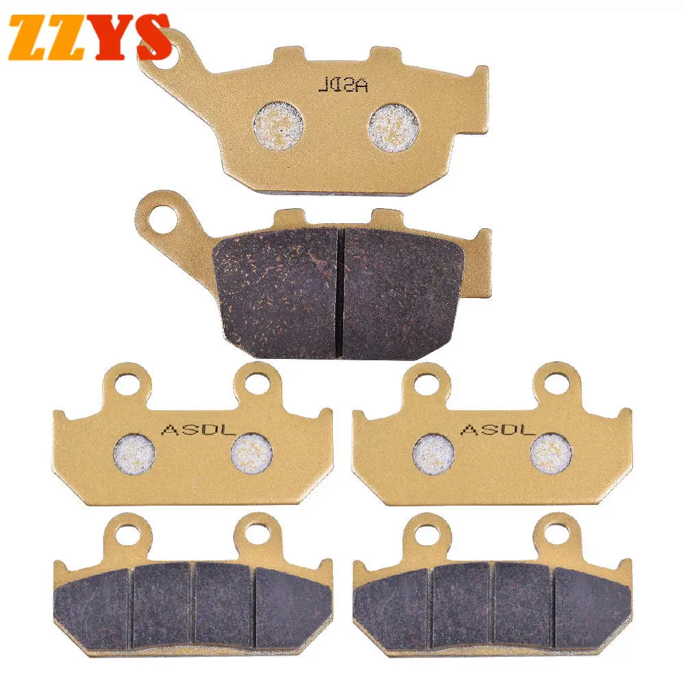 250CC Motorcycle Front and Rear Disc Brake Pads Set For HONDA CBR250 CBR250R CBR 250 RH MC17 CBR17 1987