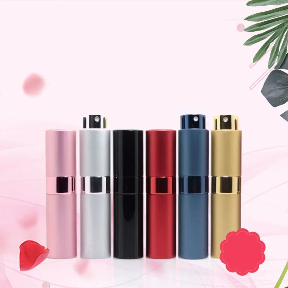 Travel-Friendly Design Bottle8ml 8ml Metal Aluminum Perfume BottleFilling Perfume Bottle Matte Fine Mist Spray Bottle Aluminum