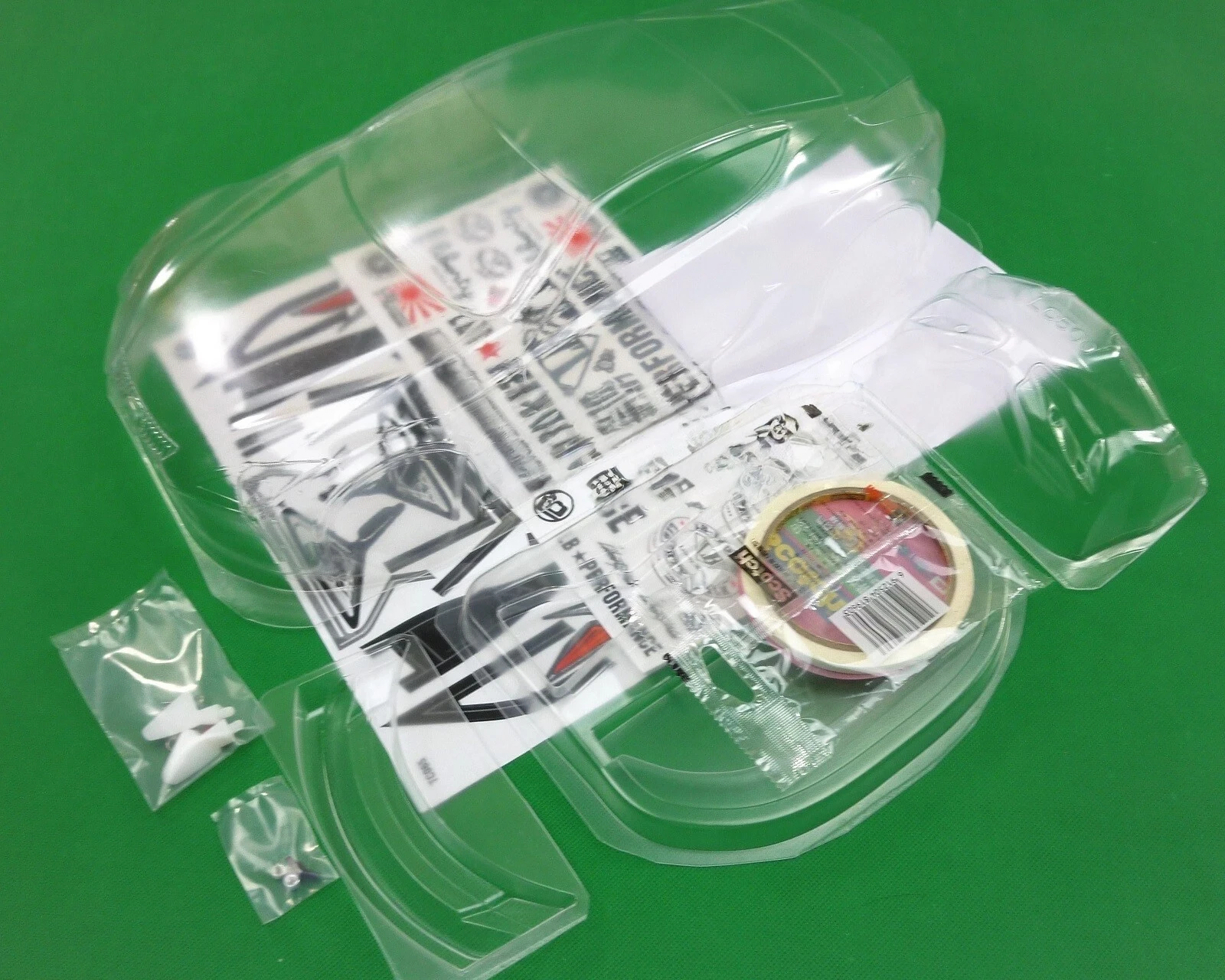 1/10 Scale LB Works Lexxus LC500 RC Drift Car Polycarbonate Clear Body Shell With Decals (257mm Wheelbase/200mm Width)