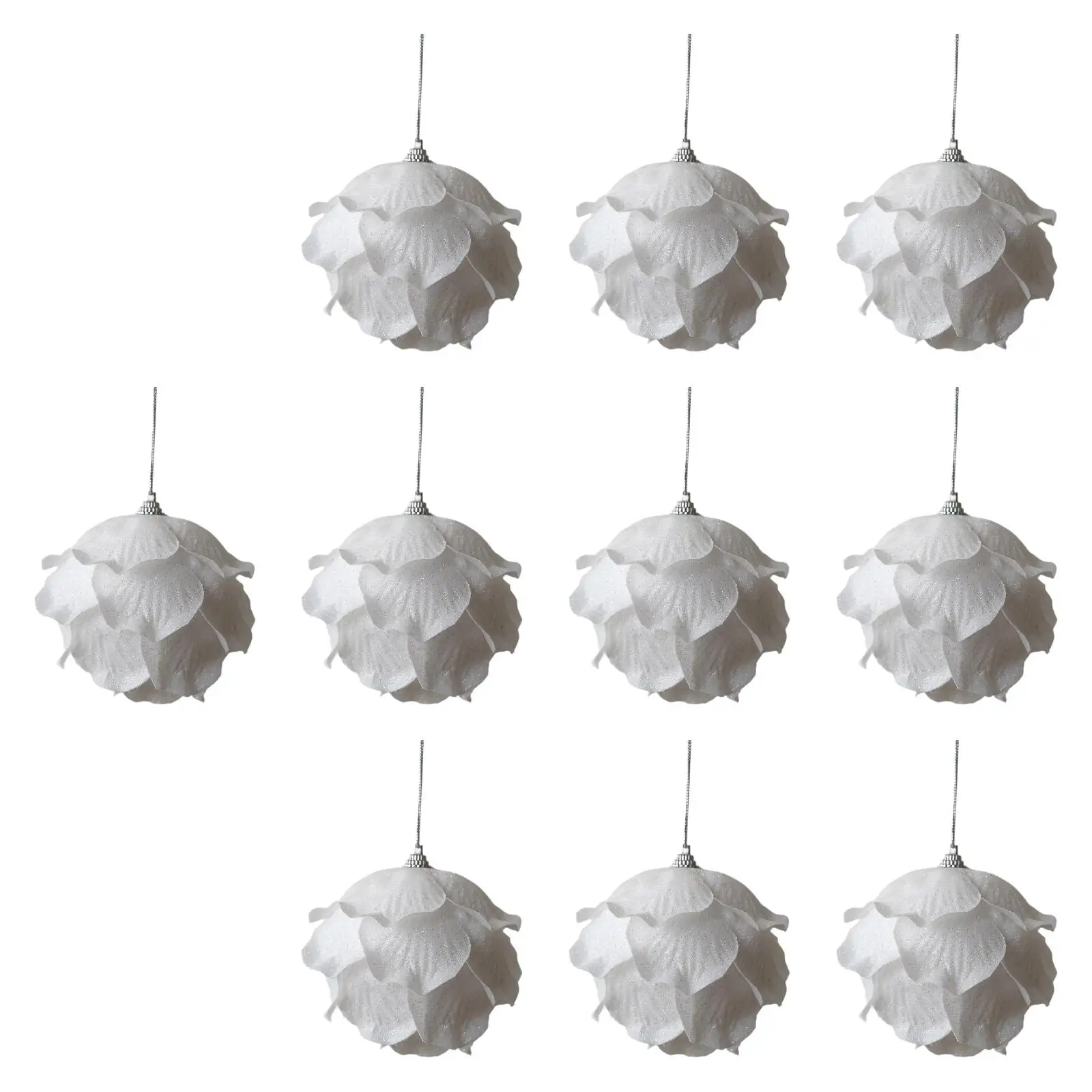 

10 Pieces Christmas Tree Hanging Decorations Xmas Decor for Festival Wedding