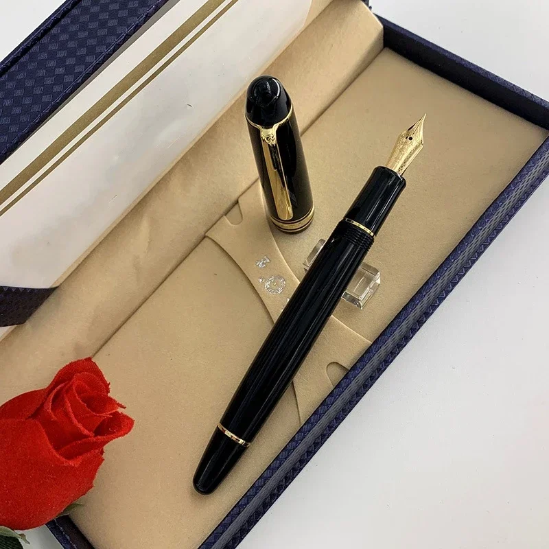 YONGSHENG 628 Fountain Pen Resin 14K Gold EF/F Exposed Nib Ink Pen Converter Filler office School Writing Gifts Stationery