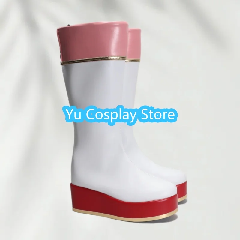 

Обувь для косплея на выставке комиксов, обувь для косплея с цветочной вишневой короной для девочек