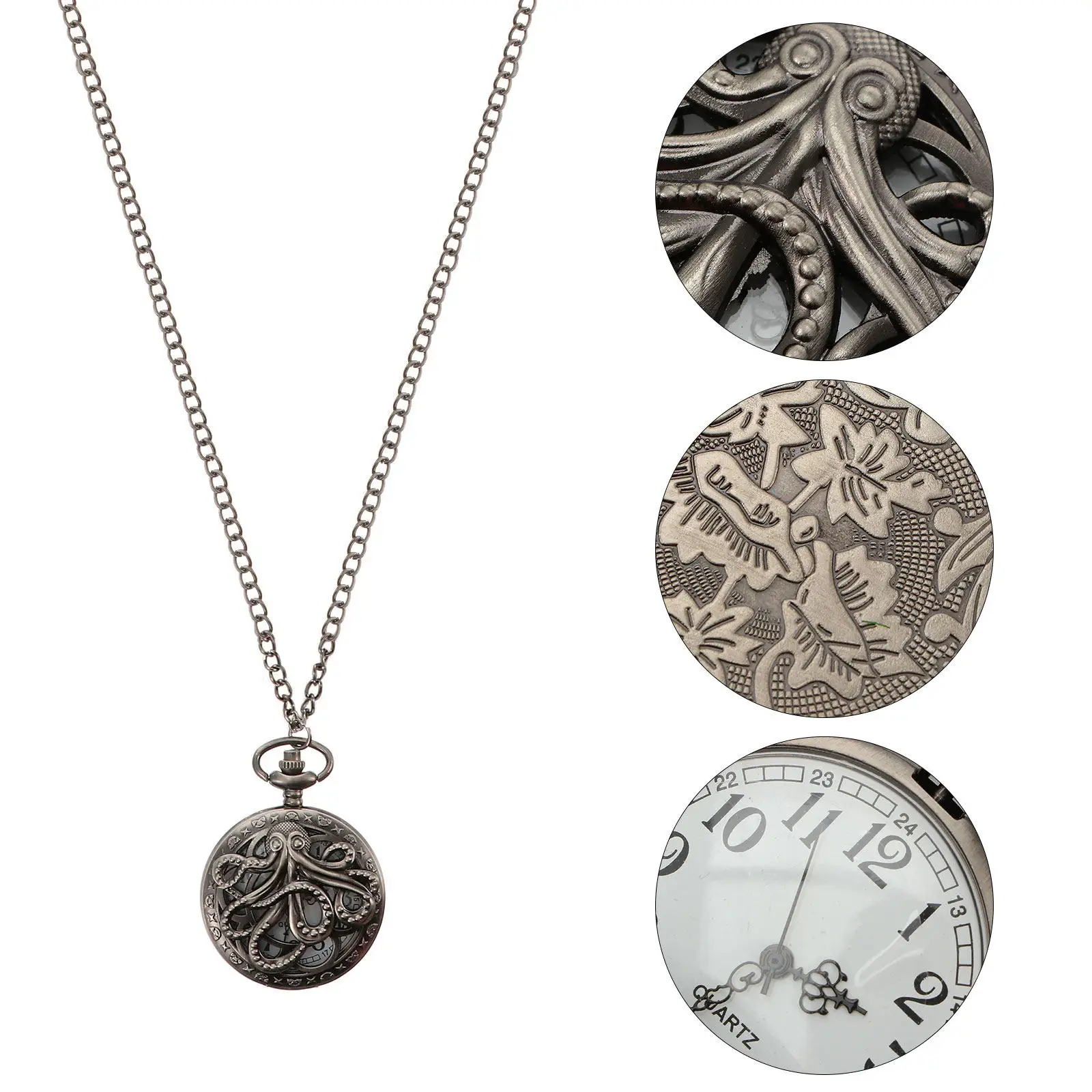 

1 шт. Ретро карманные часы из качественных материалов, прочные, долговечные, с высокой твердостью, миниатюрные, портативные, модный аксессуар.