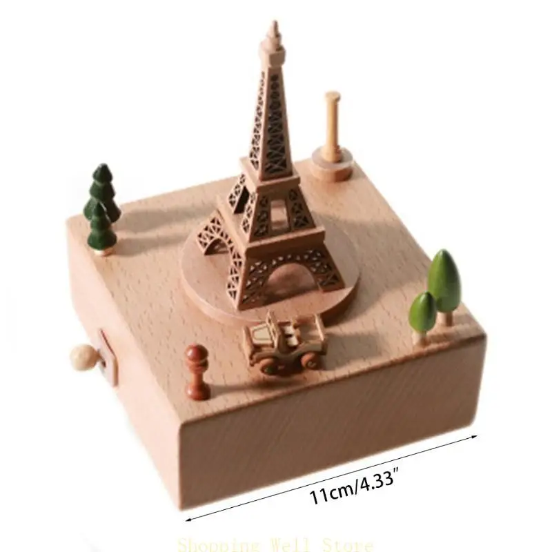 KX4B dla Tower Music Box Dekoracja domu Walentynkowe Ozdar Ozdar