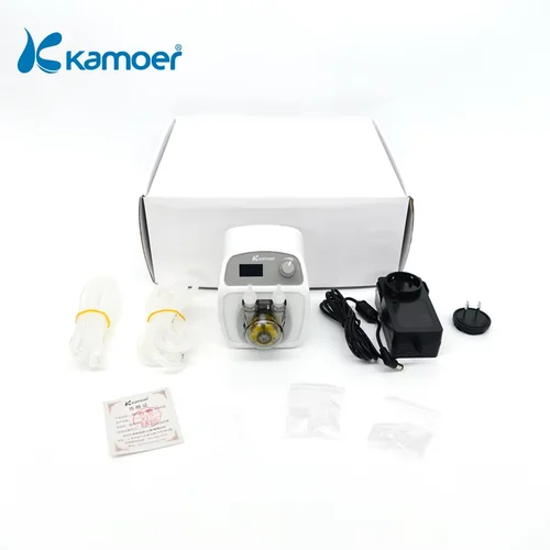 Imagen 2 del producto Bomba Peristáltica Kamoer KXP100 de 0.1~110 ml/min, 24V, Bomba Dosificadora Ajustable de Alta Precisión con Memoria de Apagado y Control WiFi para Laboratorio