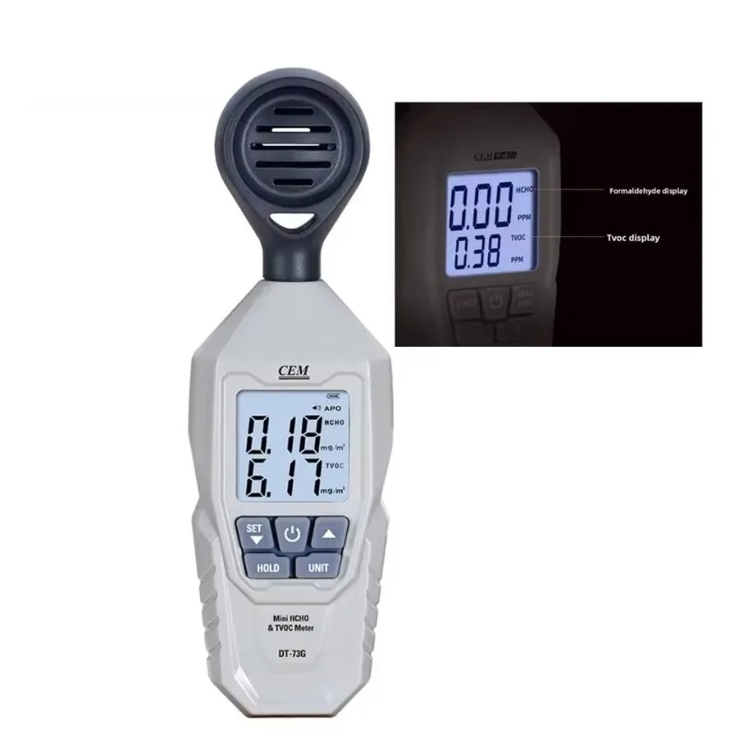 DT‑73G Multi‑Function Environment Test Meter, Anemometer, Light, Noise, Humidity Tester