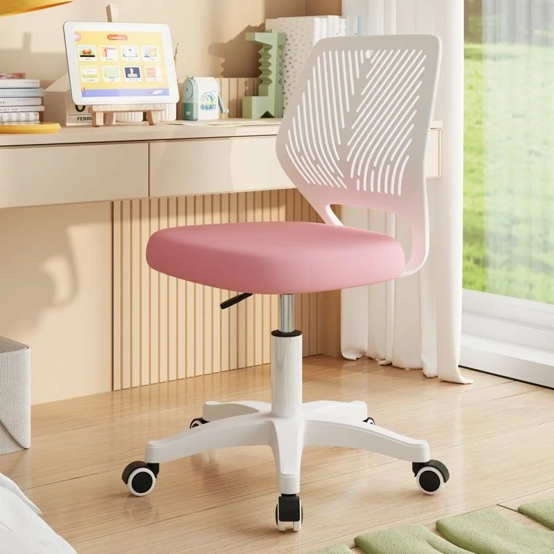 Cadeira ergonômica para escritório doméstico, cadeira giratória ajustável para maquiagem, cadeiras confortáveis ​​para estudo, cadeira para escrita co