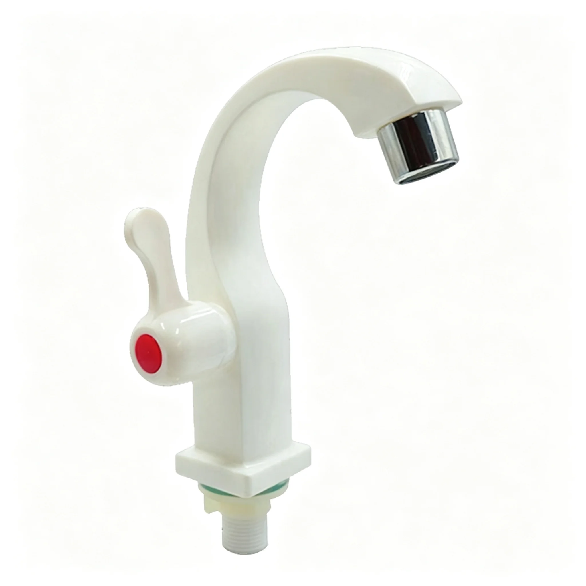 

1 PC Creative Simple Plastic Steel Faucet Multi-Color Kitchen Bathroom Outdoor Garden Water-Saving Single Handle Tap