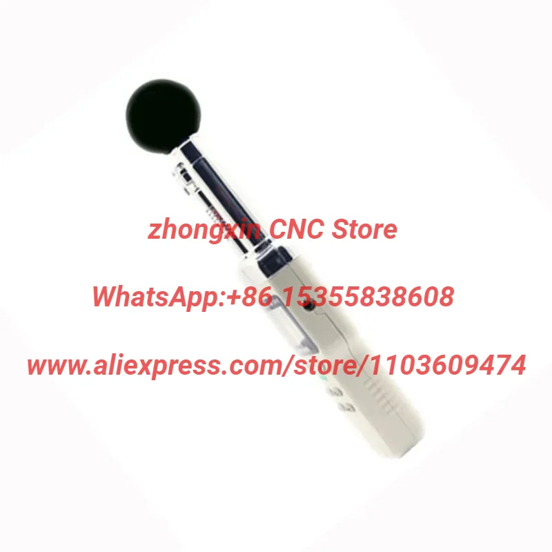 TENMARS TM-188D TM188D Medidor de Temperatura de Bulbo Húmedo (WBGT) y Humedad con Registro de Datos, Tipo Globo Negro, Portátil