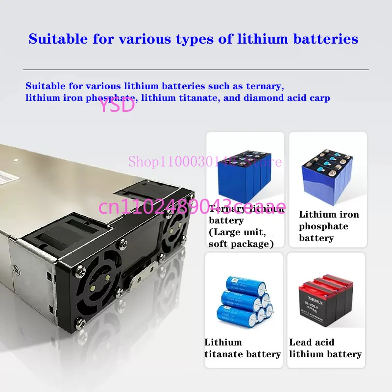 

3-128V 0-30A Adjustable battery charger 4856AC power module modification universal for ternary iron lithium lead batteries