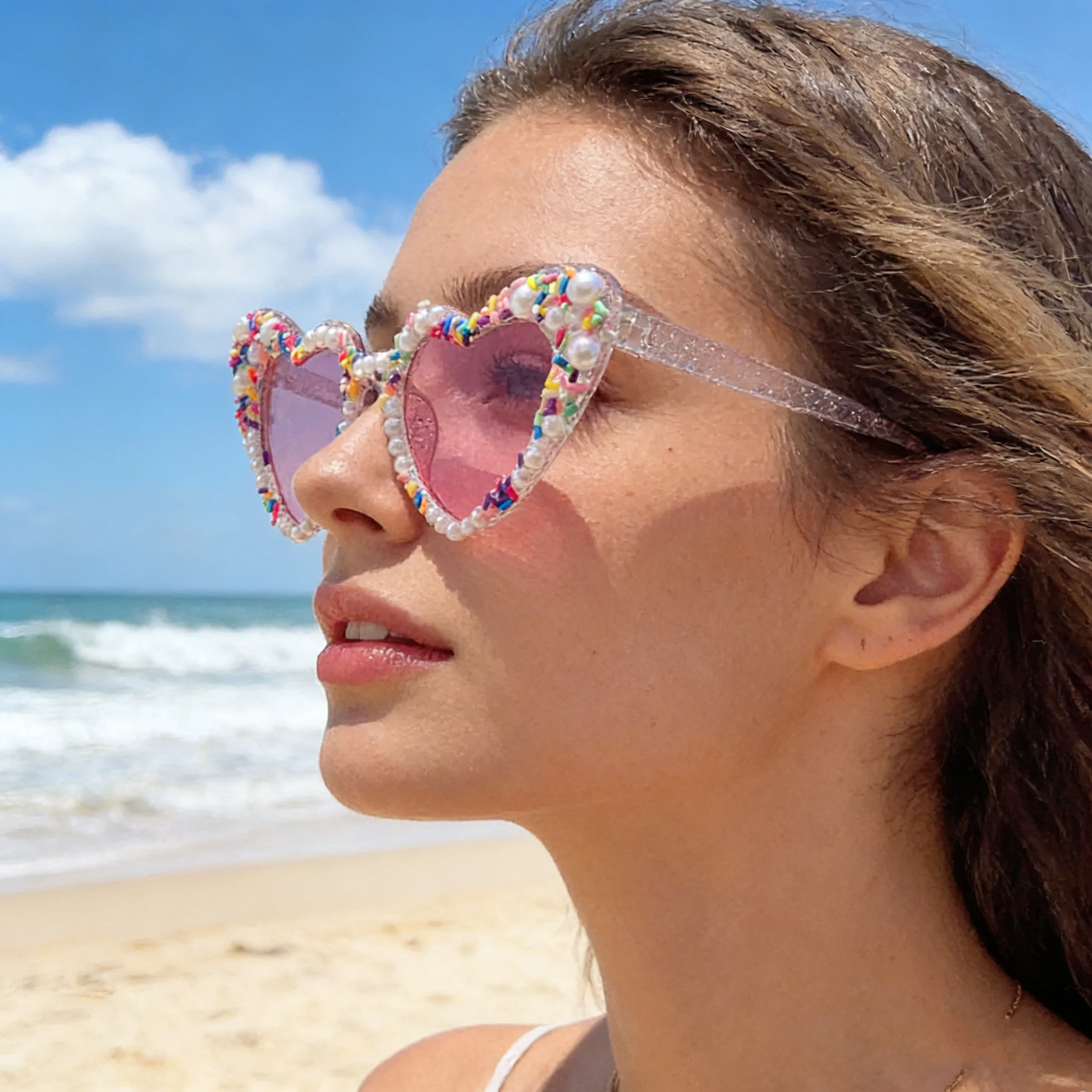 Street Fashion Events - Lunettes de soleil en forme de