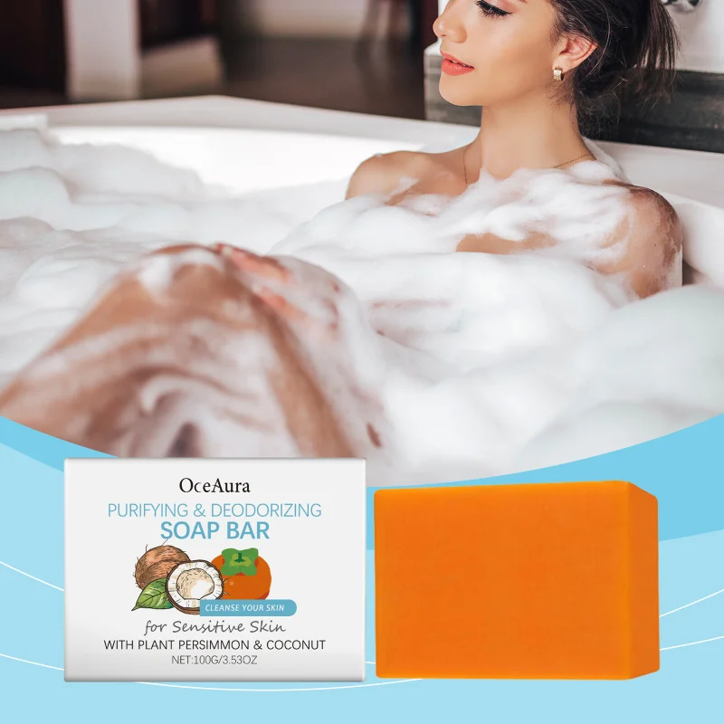 

Nourishing Skin Soap - Help Clean Skin, Moisturize, Tighten, Smooth, Fresh Fragrance, Gentle, Suitable for All Ages, 100g