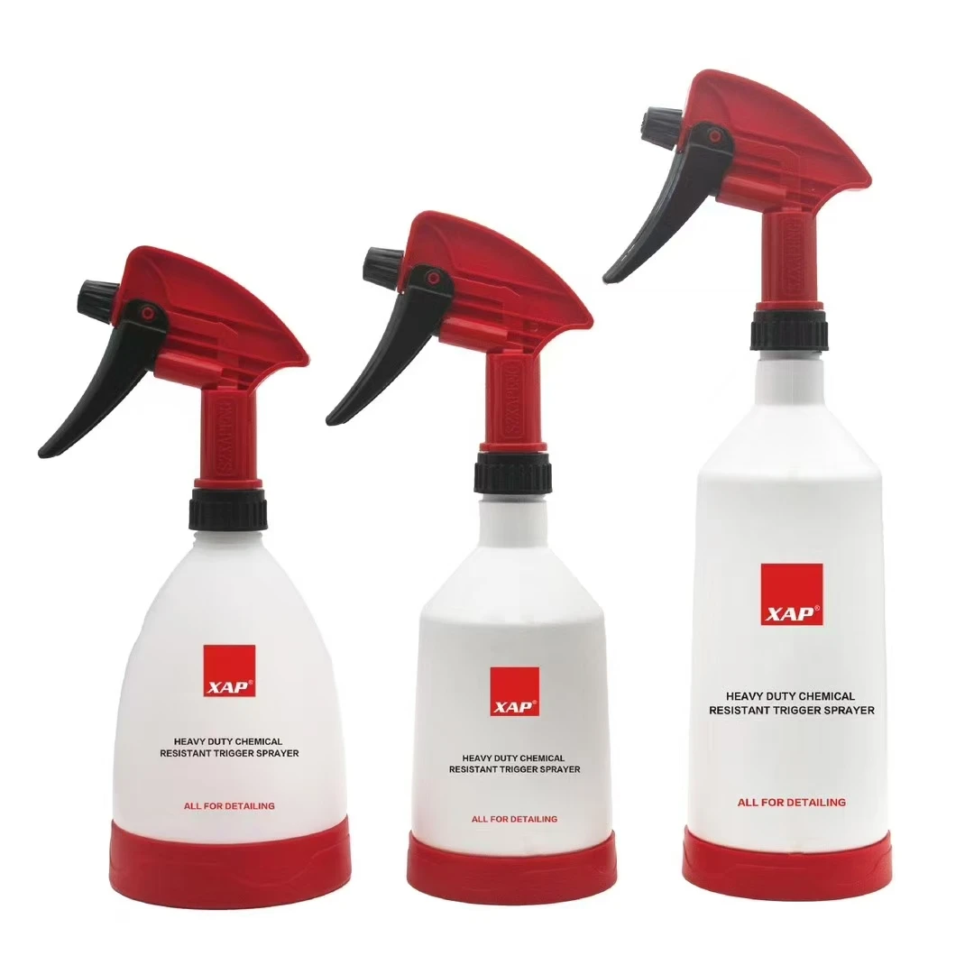 Spray para lavagem de carro, spray com gatilho ajustável, cabeça resistente a ácidos e álcalis para detalhamento automático, limpeza de carro, jardim doméstico