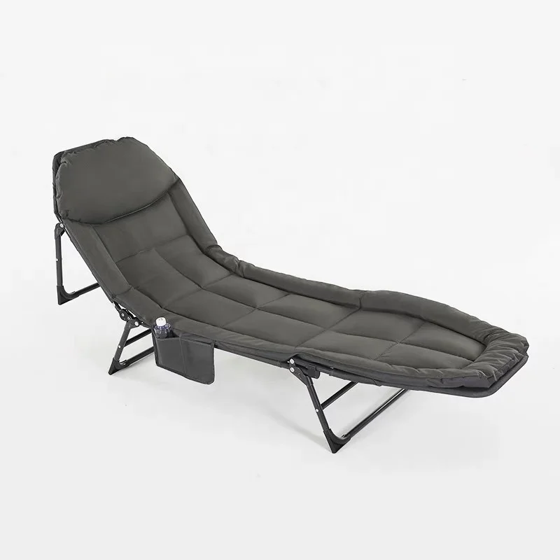 Folding Lounge Chair para escritório, cama para praia, quintal, piscina, ao ar livre, Pat, acampamento, móveis