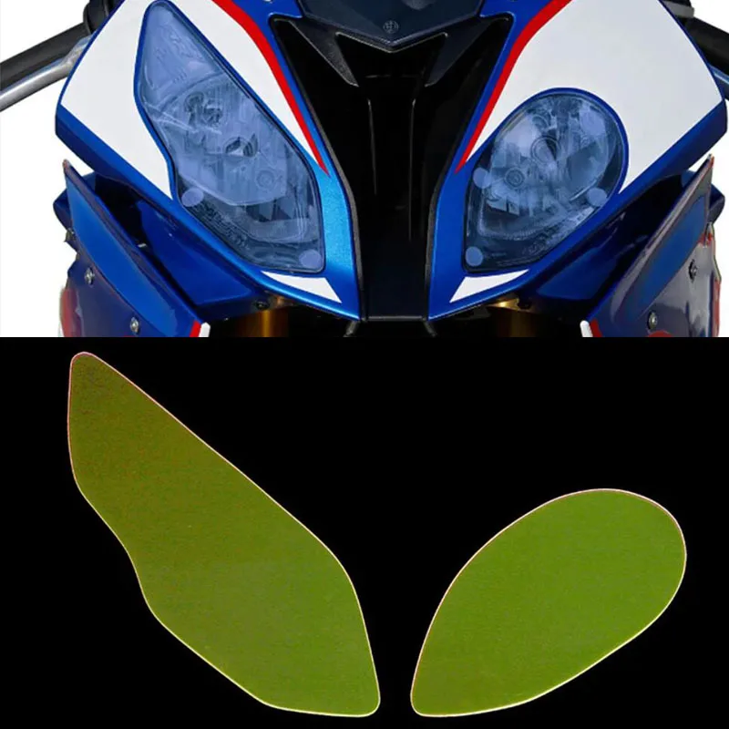 Motorcycle Acrylic Headlight Guard Head Light Lens Cover Protector For S1000RR S1000 RR HP4 2015-2018