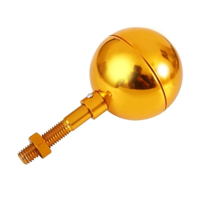 Durable Flag Poles Sphere Toppers Ornament Multipurpose Flag Poles Sphere Toppers Ornament for Ground Poles And Trucks C5AD