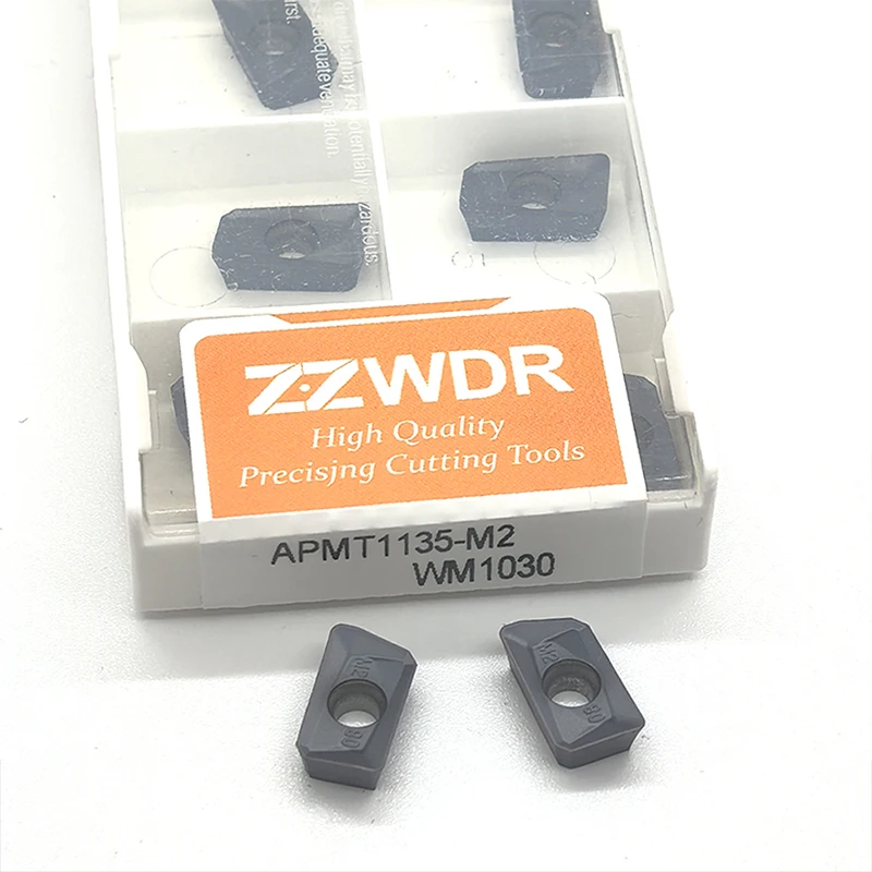 APMT1135 M2 WM1030 APMT1604 초경 인서트 밀링 커터 APMT CNC 선반 도구 스테인레스 스틸 용 고품질 선삭 공구