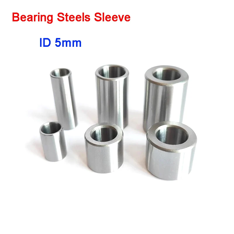 Beicai 1pcs Inner Diameter 6mm bearing Steel Sleeve Wear-resistant Bush Axle Sleeve Unthreaded Gasket Bushing Guide Sleeve