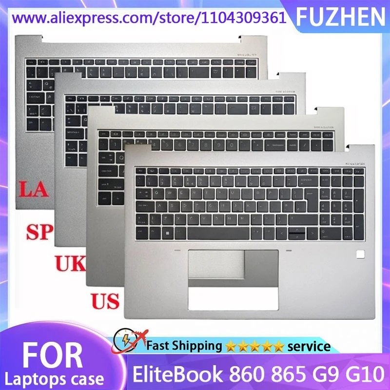 

Новинка для ноутбука EliteBook 860 865 G9 G10, клавиатура для рук/хост, клавиатура США/Великобритании/SP/LA