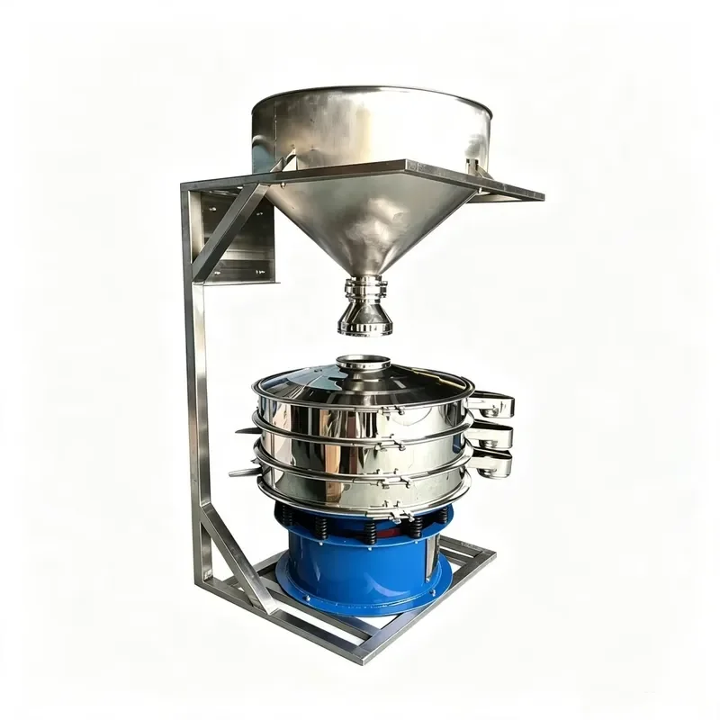 i Multi Layer 3D Rotary Vibrating Sieve Stainless Steel Vibratory Sieve for Powder&Slurry Grading Ultrasonic AntiClogging