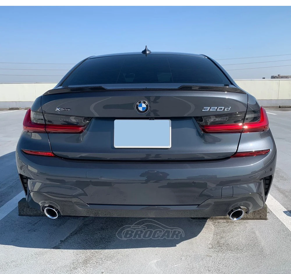 

New Design for BMW New 3 Series Spoiler G20 G28 G80 M3 Style 2019-2022 Real Carbon Fiber/Fiberglass Spoiler Rear Trunk Wing Lip