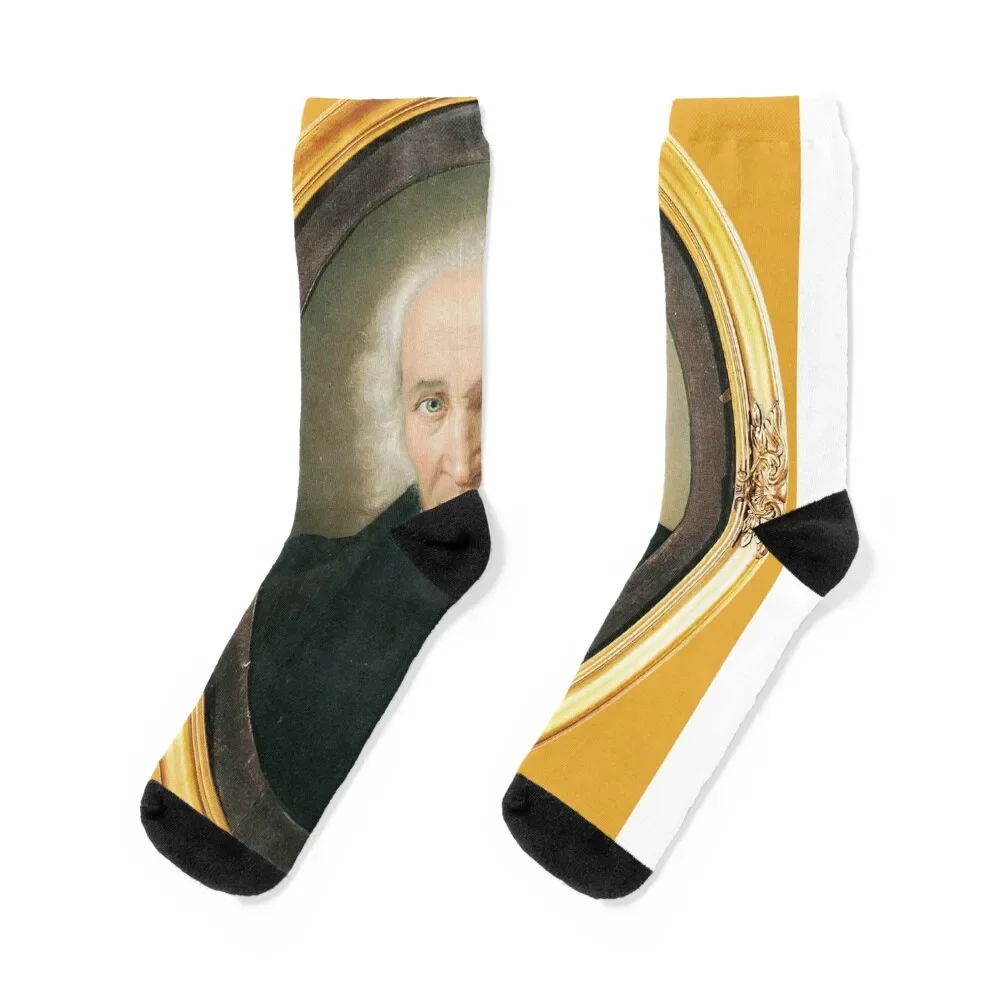 

PORTRAIT OF THE SWISS EDUCATOR J. H. PESTALOZZI - Gerhard von Kügelgen Socks Heating sock new year snow Socks Woman Men's