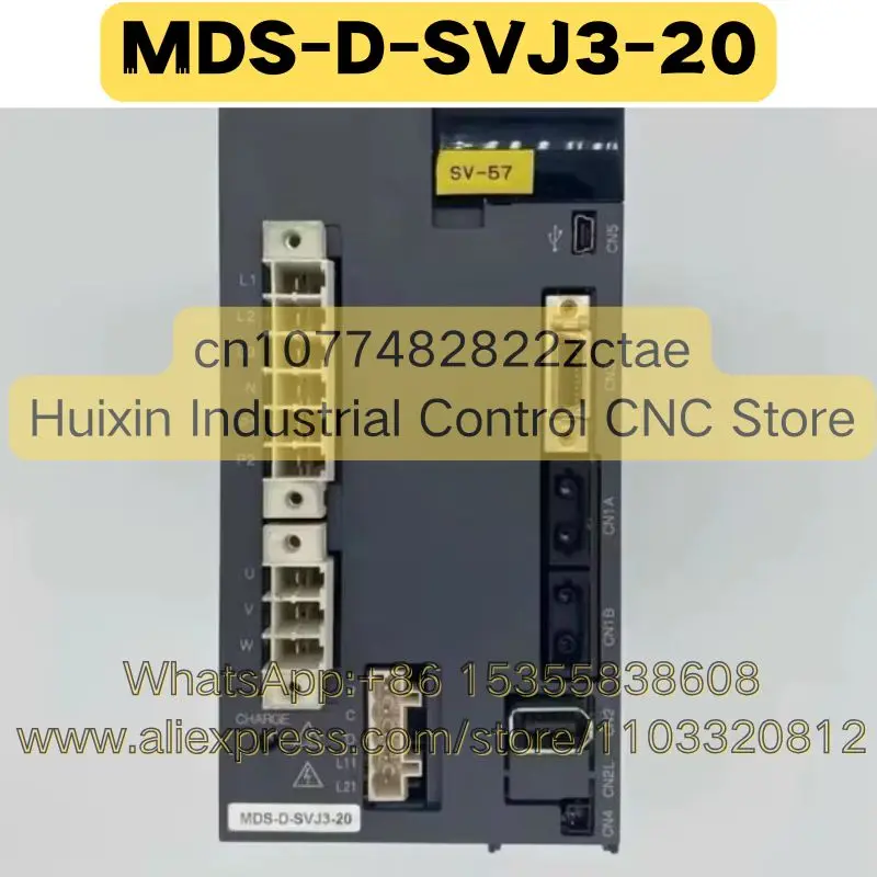 Used Drive MDS-D-SVJ3-20 MDS D SVJ3 20 Normal Function Tested OK