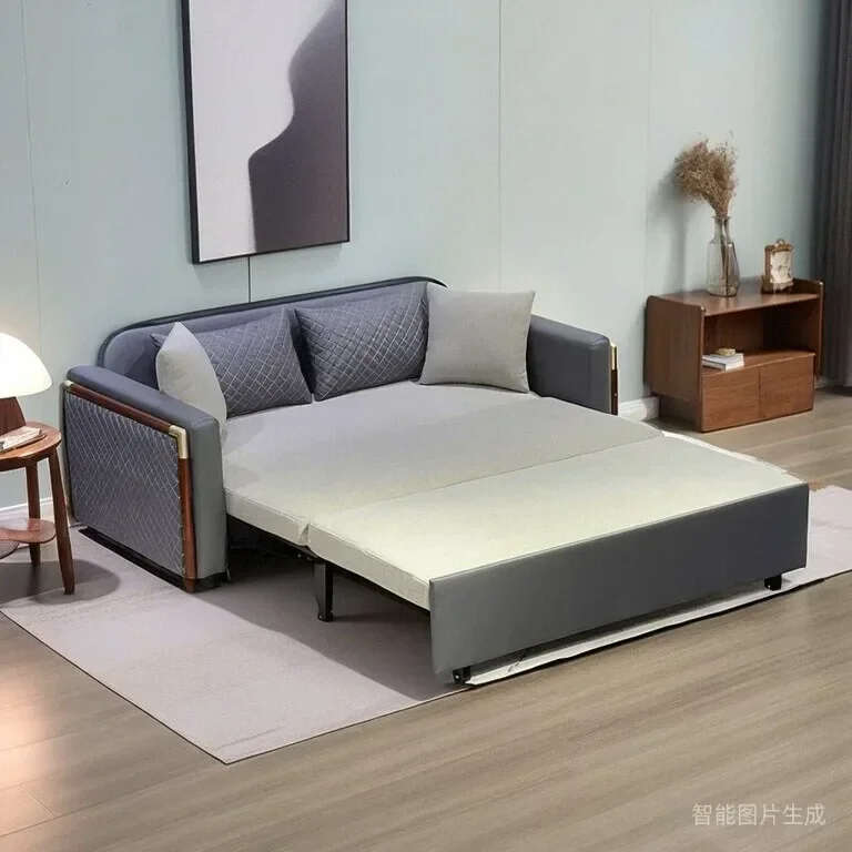TAO Leave-in technology cloth double sofa bed dual-purpose multi-functional foldable