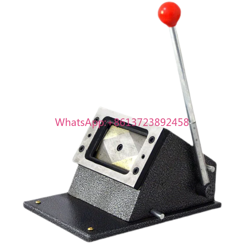 Manual PVC card machine business card pvc88 * 63 R3 driving license rounded corner photo 88 work permit paper cutter