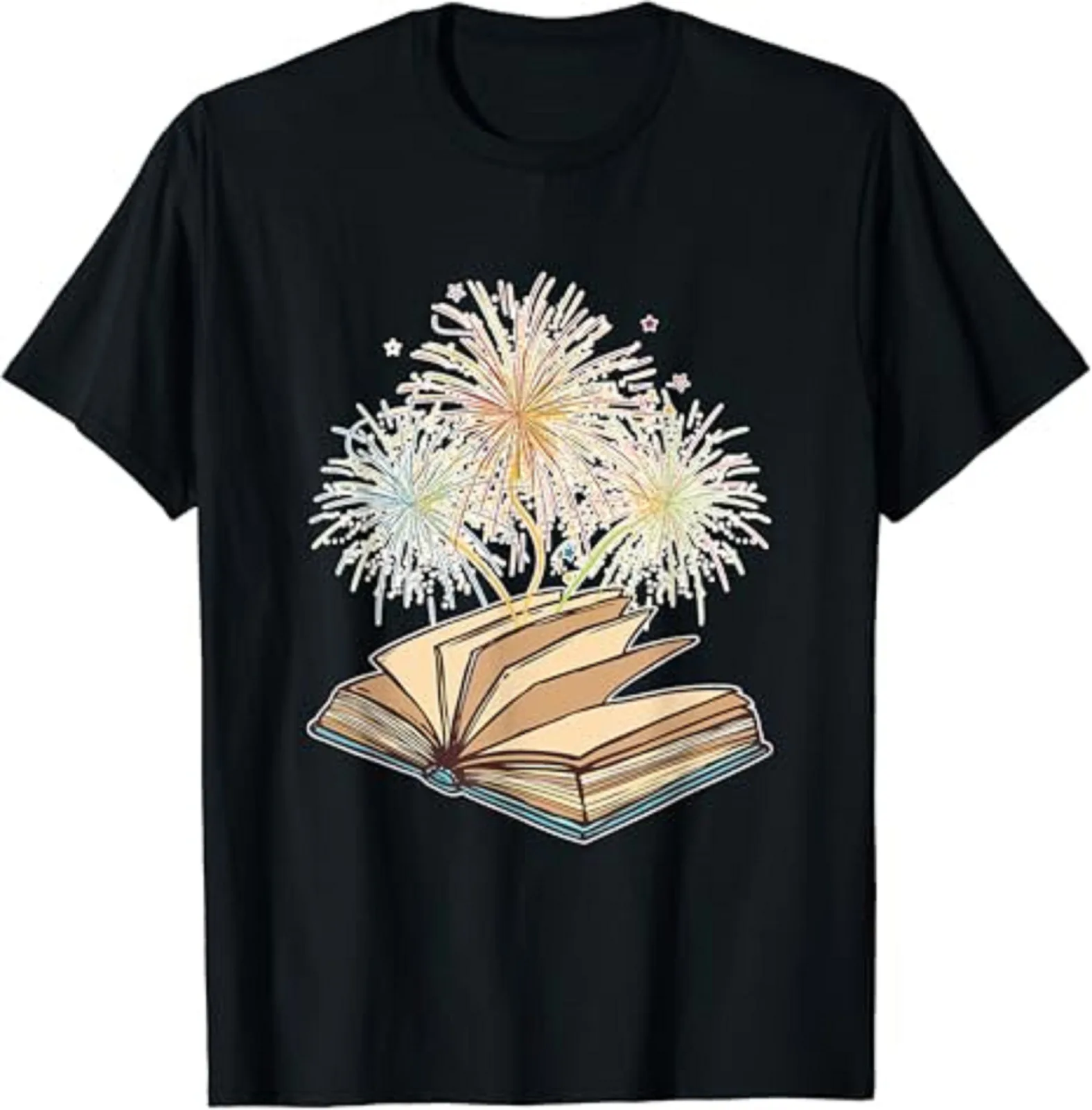 Dandelion Book Reading Gift Unisex T-Shirt Size S-5XL