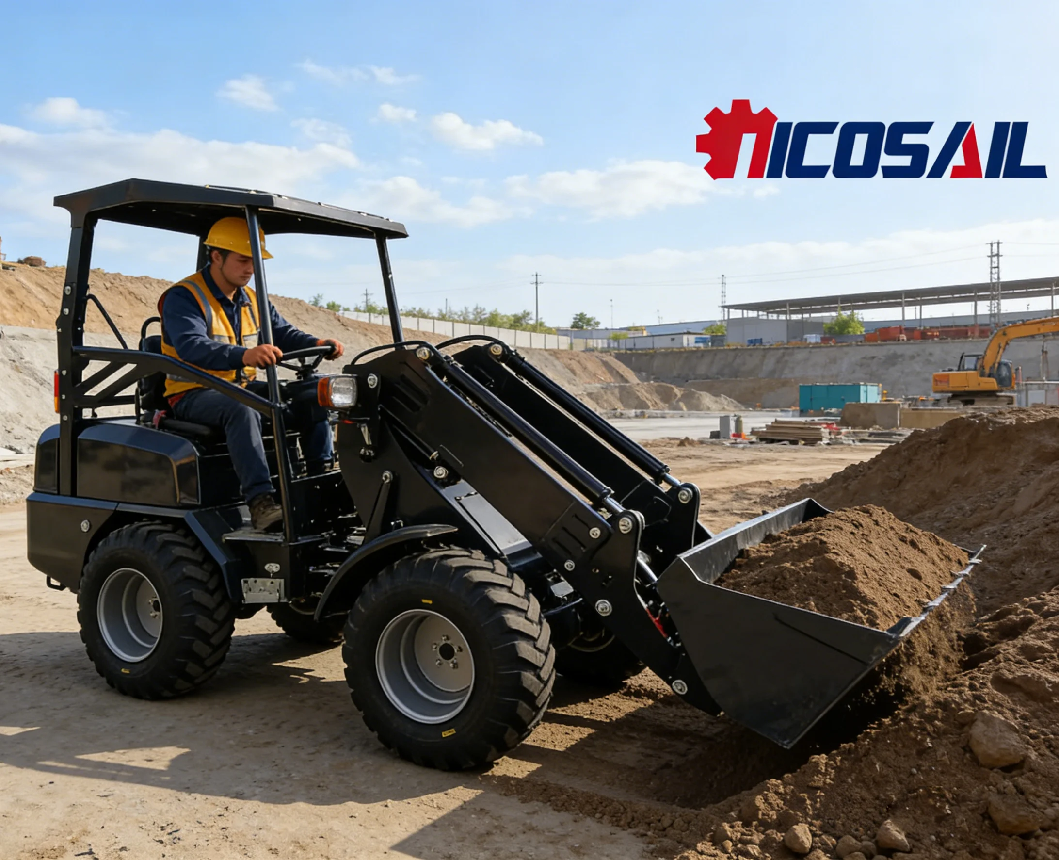 

KZL918 Telescopic Wheel Loader 2215mm Dump Height Before Extension CE EU