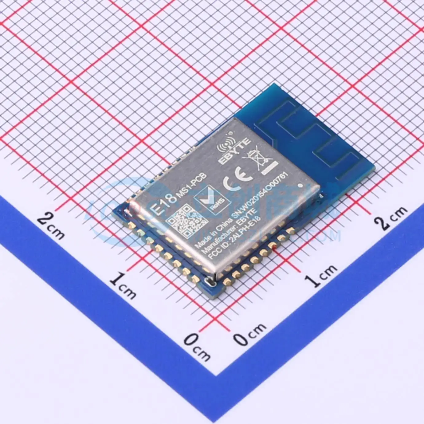 4pcs E18-MS1-PCB ZigBee Wireless Communication Module for Embedded Control Systems C97344
