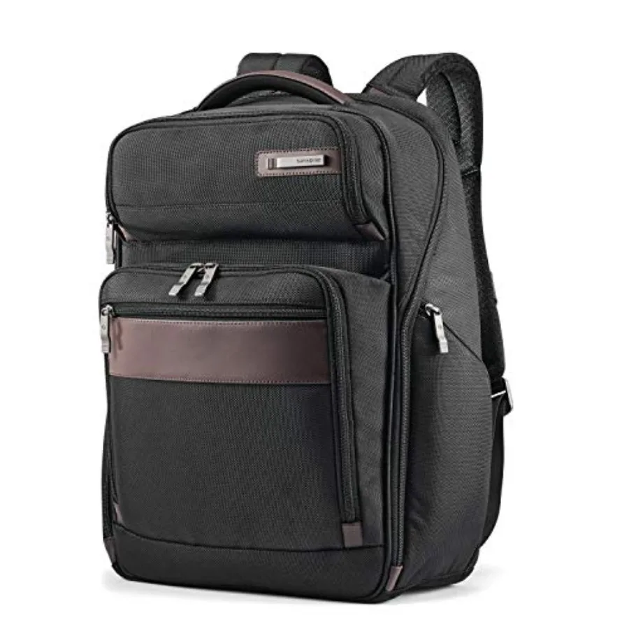 

Kombi Business Backpack Ballistic Nylon, 15.6" Laptop Compartment, Tablet Pocket, SmartSleeve™, Multi-Pocket Organizer, Padded