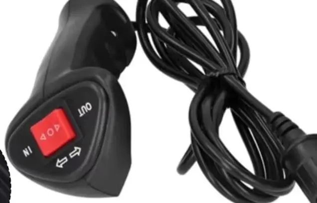 Electric Winch Remote Control Controller 3 Prong With 3.6m Extension Cable For Off Road Vehicle Recovery Winch Switch Handle