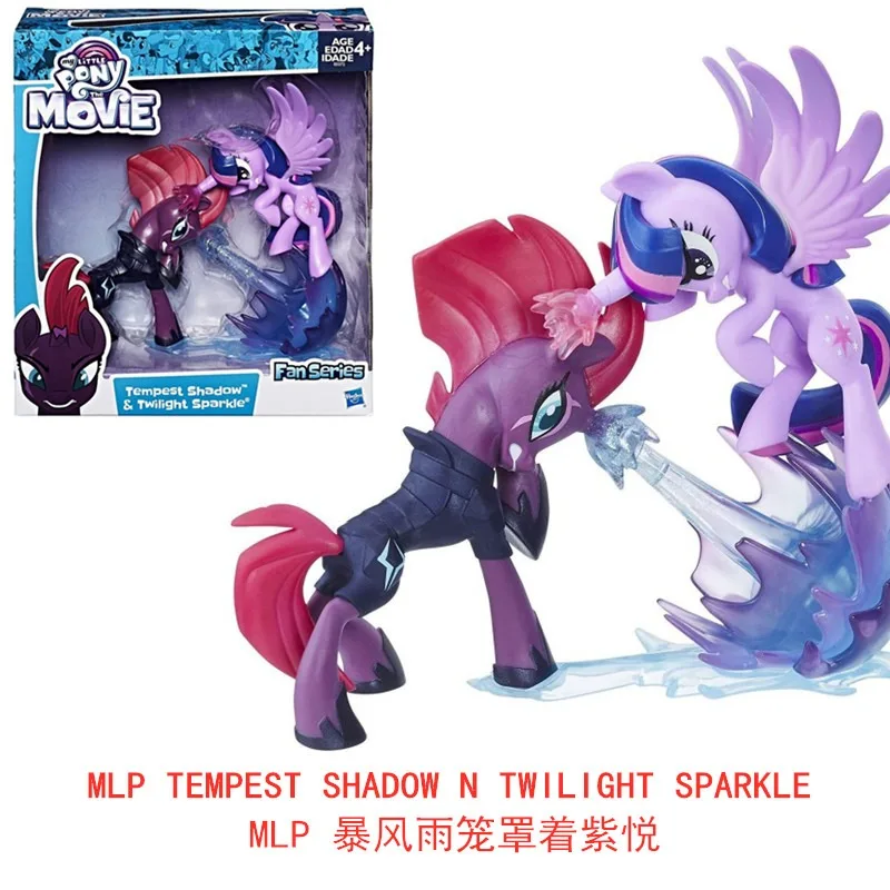 My Little Pony Toy Twilight Sparkle Tempest Shadow Wonderbolts Boys Girls Action Figures Decoration Doll Kids Toys Birthday Gift