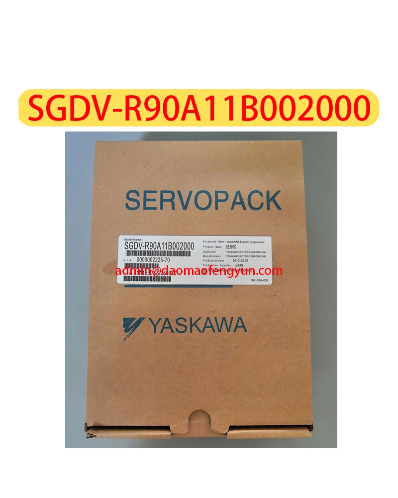 

SGDV-R90A11B002000 Brand new Servo Drive SGDV R90A11B002000 Fast shipping