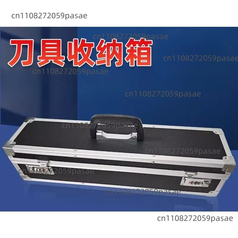Professional Tool Storage Box, Aluminum Alloy Toolbox, Multi-functional Aluminum Password Lock Toolbox