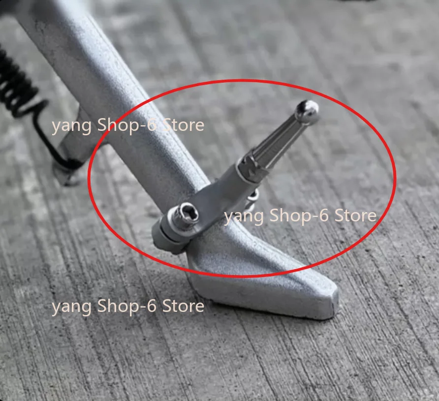 For BENDA Napoleonbob 500 Motorcycle Kickstand Bracket Sidestay Extension Rod Parking Racks Auxiliary Support
