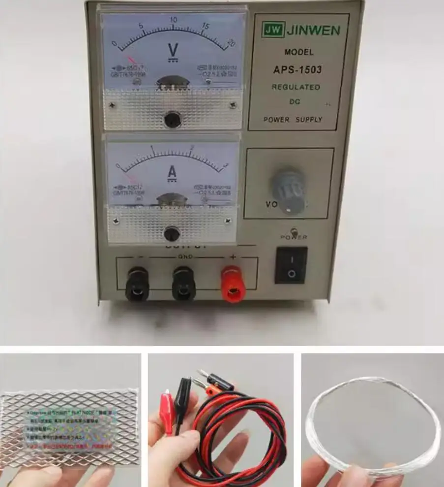 

1503 1502 Gold Plating Machine 2A Adjustable Voltage Jewelry Electroplating Kit Plater Machine for Home Use