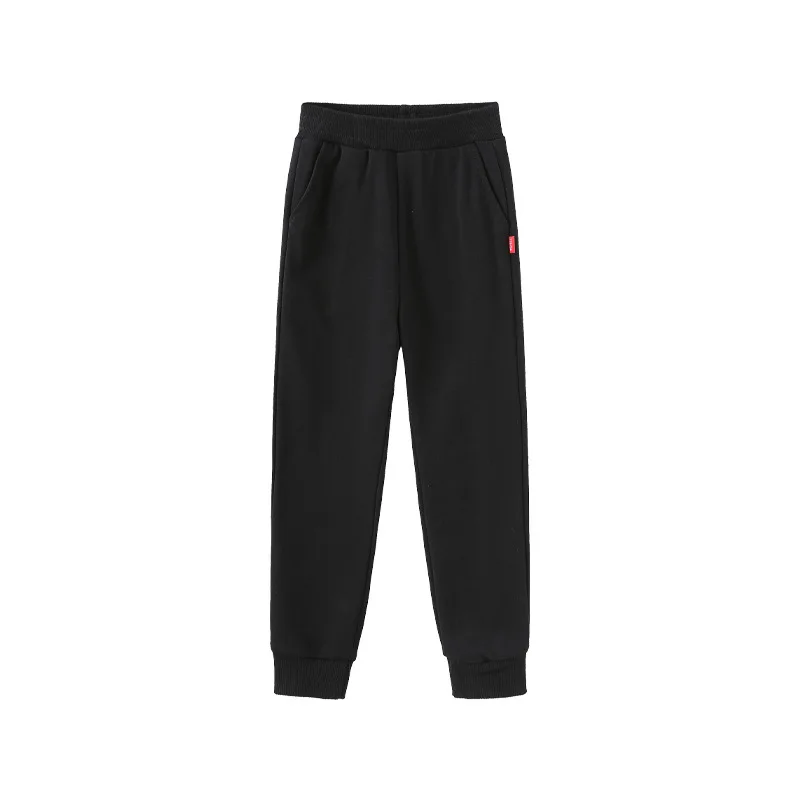Elastic Waist Sweatpants Girl Spring Autumn Boy Cotton Sports Pants Students Soft Jogger Pants Kids Casual School Pants Children