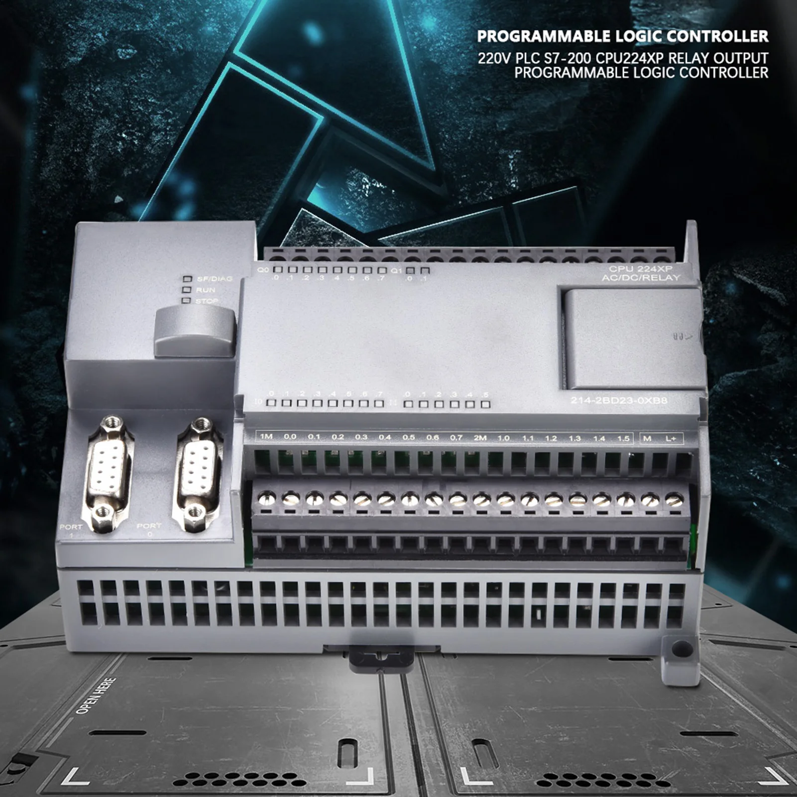 

PLC Programmable Controller Programmable Logic Controller 220V PLC S7-200 CPU224XP RELAY Output Programmable Logic Controller