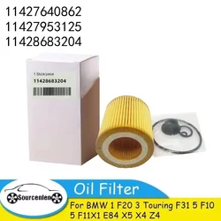 Oil Filter For BMW 1 F20 3 Touring F31 5 F10 5 F11X1 E84 X5 X4 Z4 11427640862 11427953125 11428683204