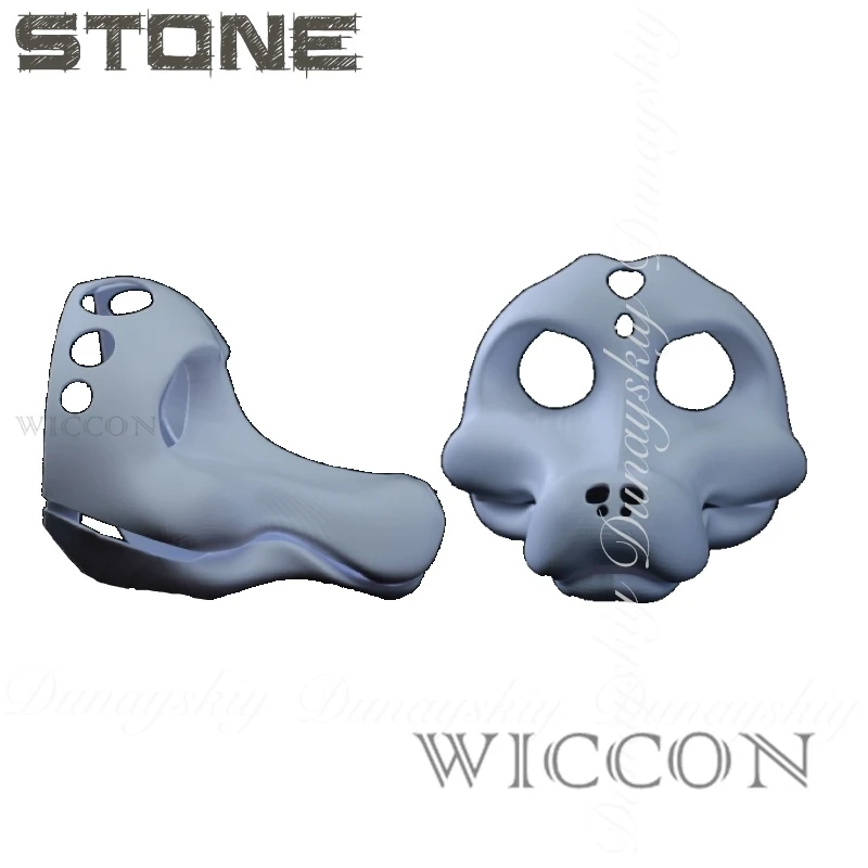 

Halloween Anime Dinosaur Beast Head Monster Skull Cosplay In White Color With 3D Printed Technology Cosplay Costume Anime Single
